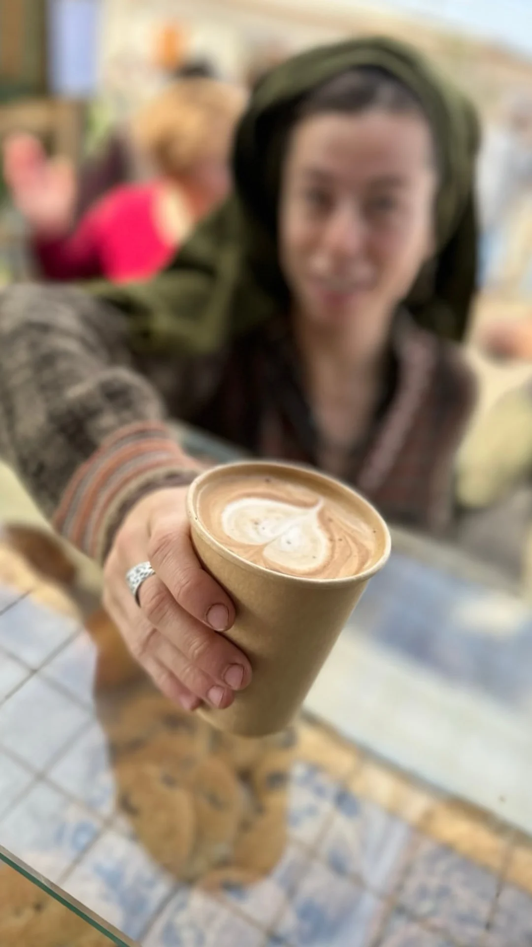 תמונה מפעילות של העגלת קפה 4